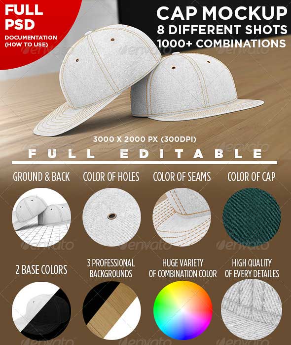 Free Psd Mock Up Snapback Hat Free Psd Mock Up Snapback Hat