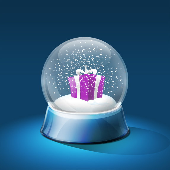 Free Psd Snow Globe