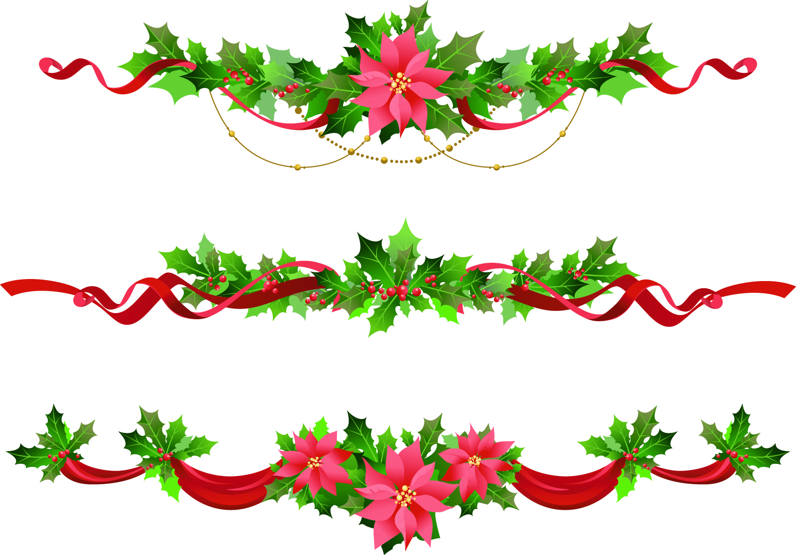 Free Vector Christmas Decorations