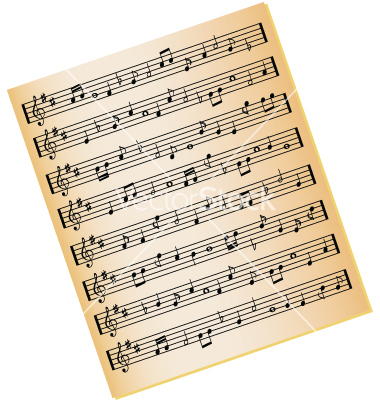 Free Vector Sheet Music