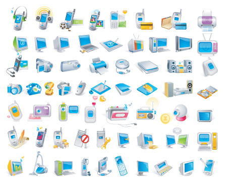 19 Tech Icons Free Images