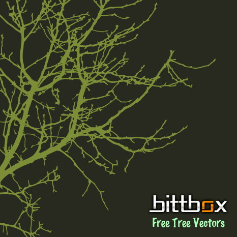 Free Vector Tree Branch Silhouettes