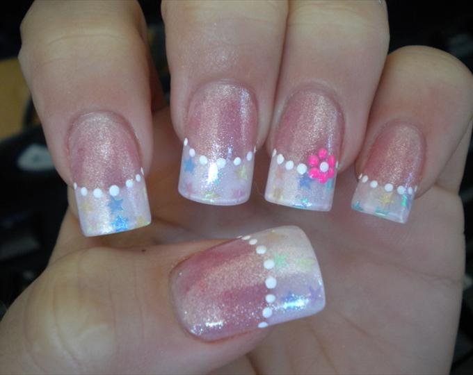 French Acrylic Nails