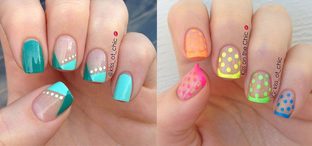 French Nail Art Designs