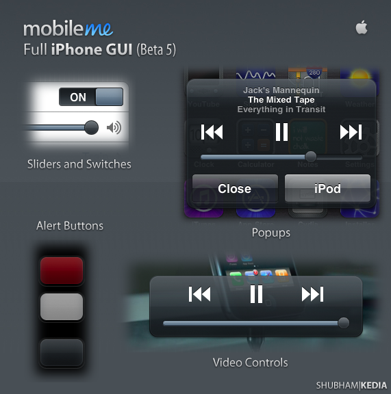 Full GUI iPhone MobileMe