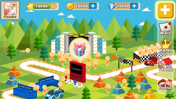 Game Mobile Design PSD File Game Mobile Design PSD File