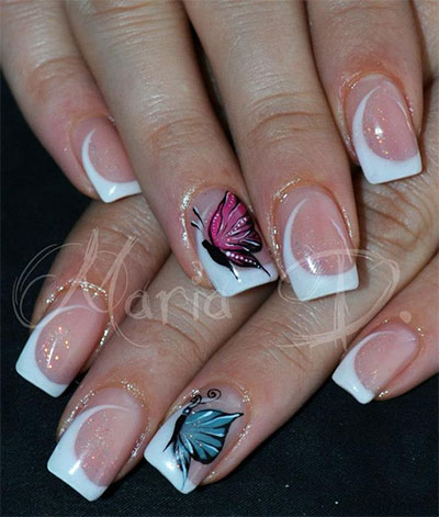 Gel Nail Designs French 2014