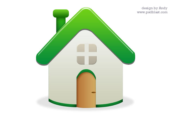 Green Home Icon