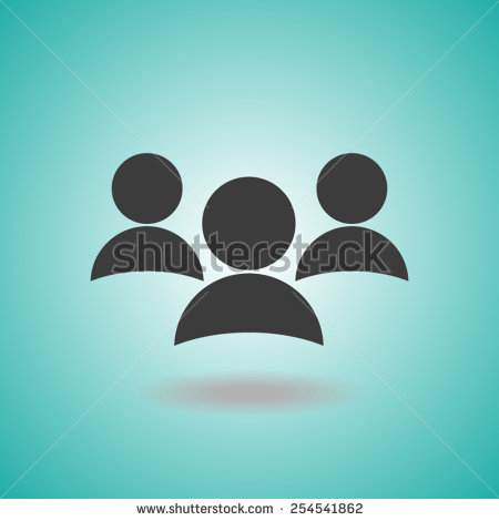Group of People Icon Vector
