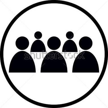 Group of People Icon Vector