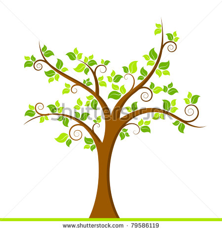 Growing Tree Clip Art