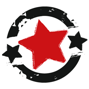 Grunge Star Vector Free