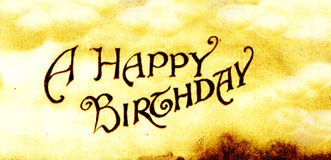 Happy Birthday Font Art