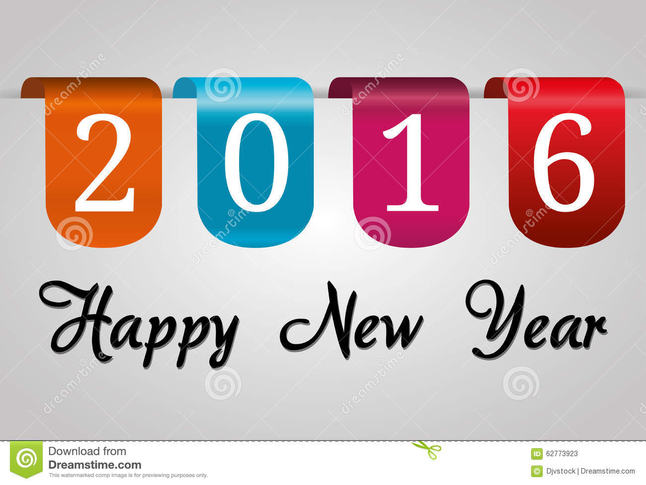 Happy New Year Graphic Design