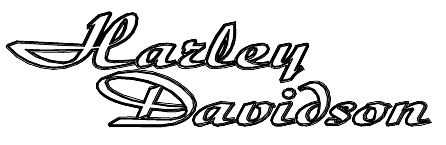 Harley-Davidson Font