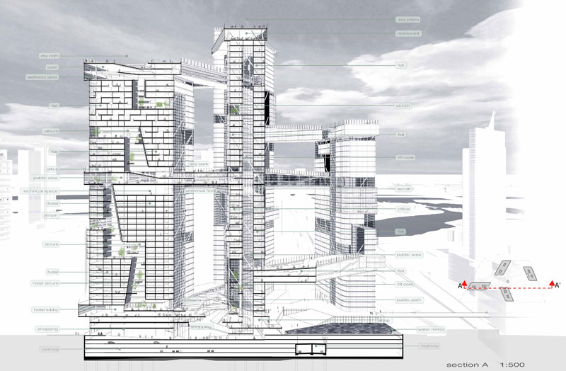 High-Rise Building Floor Plans