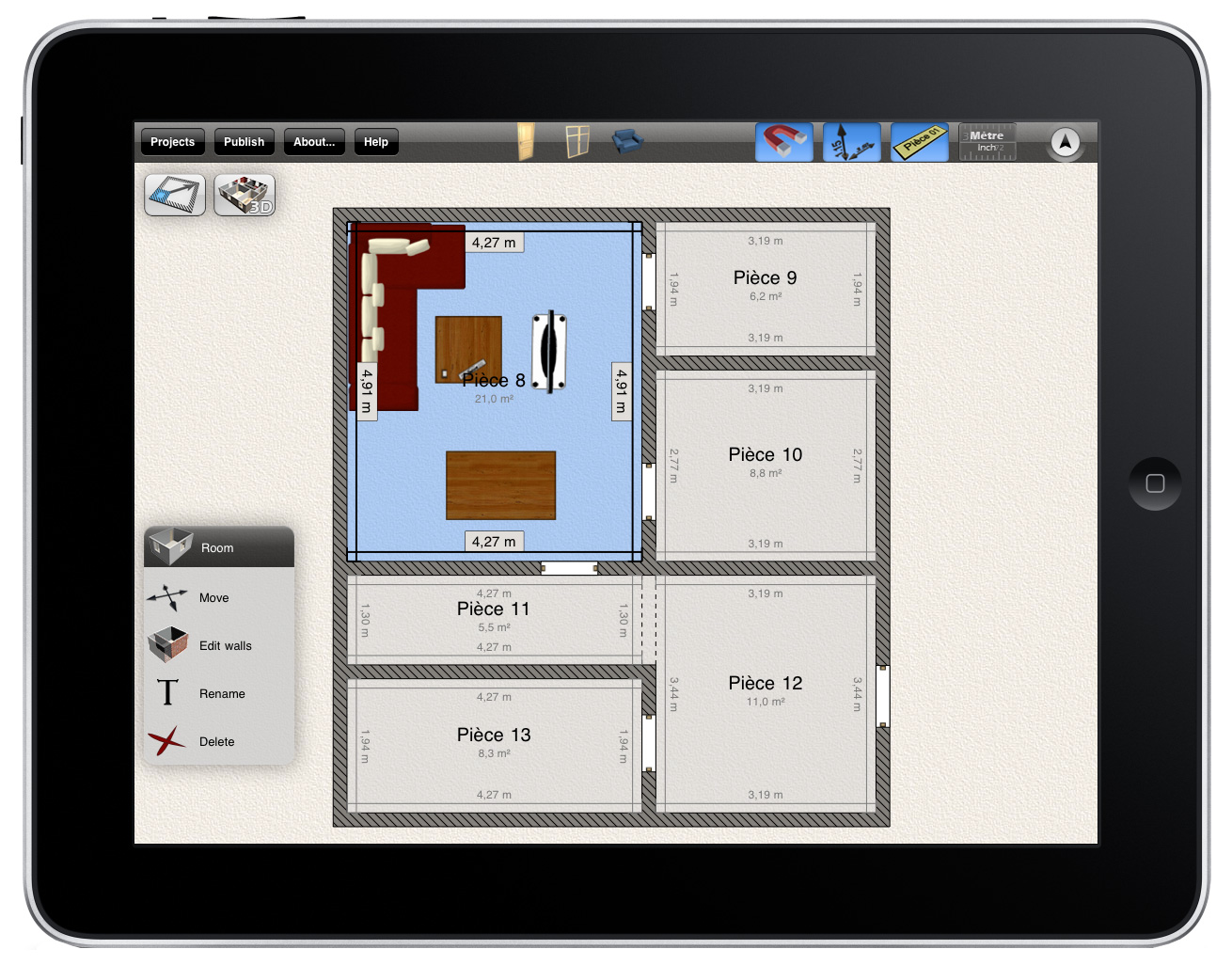 Home Design Software for iPad