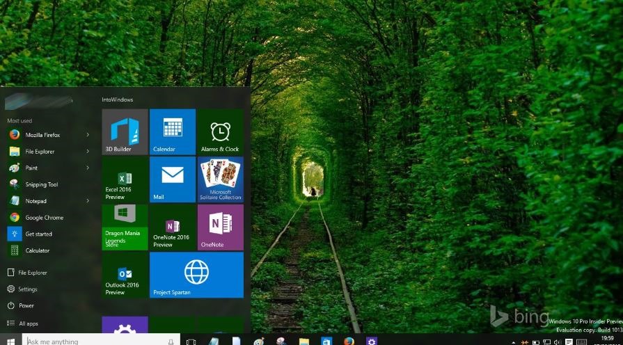 How to Make Taskbar Transparent Windows 1.0