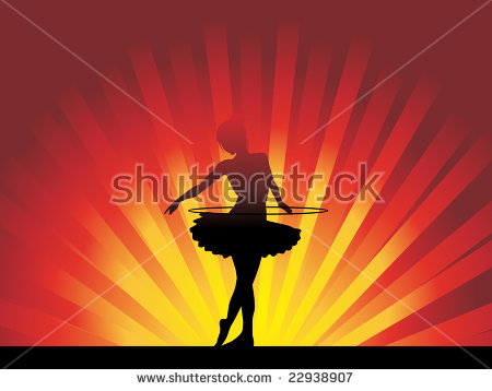 Hula Dancer Silhouette Clip Art