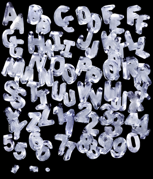 Ice Letters Font