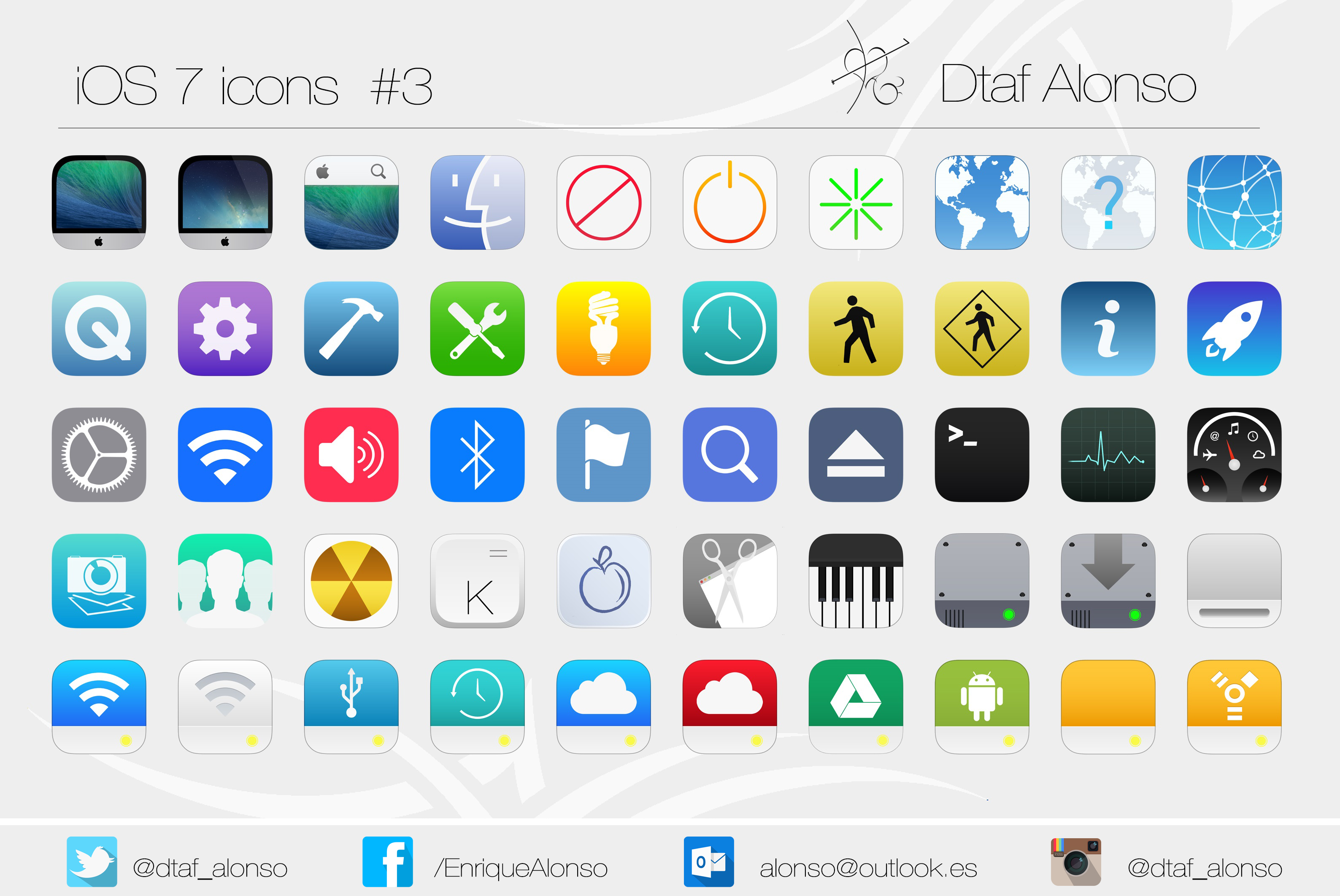 iOS 7 Settings App Icon iOS 7 Settings App Icon