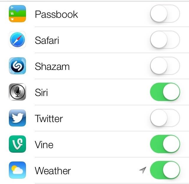 iPhone iOS 7 Settings Icon