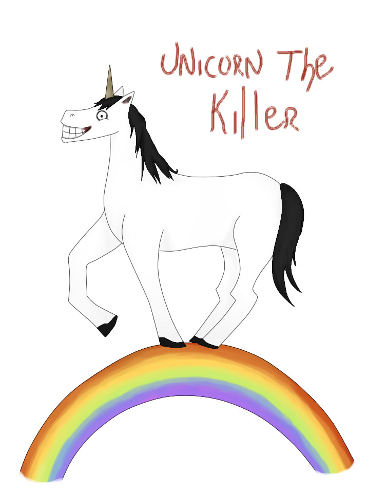 Killer Unicorn Backround