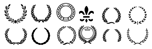 Laurel Wreath Vector Art Free