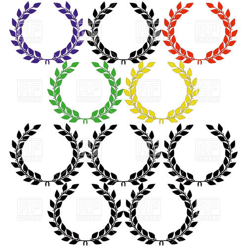 Laurel Wreath Vectors Free