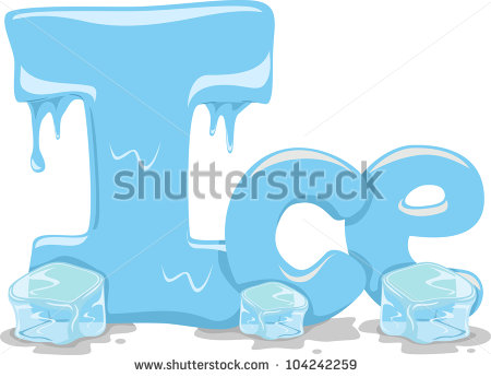 Melting Ice Letter Word