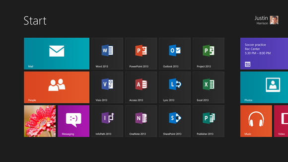 Microsoft Office 2013 Windows 8
