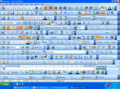 16 Microsoft Office Toolbar Icons Images