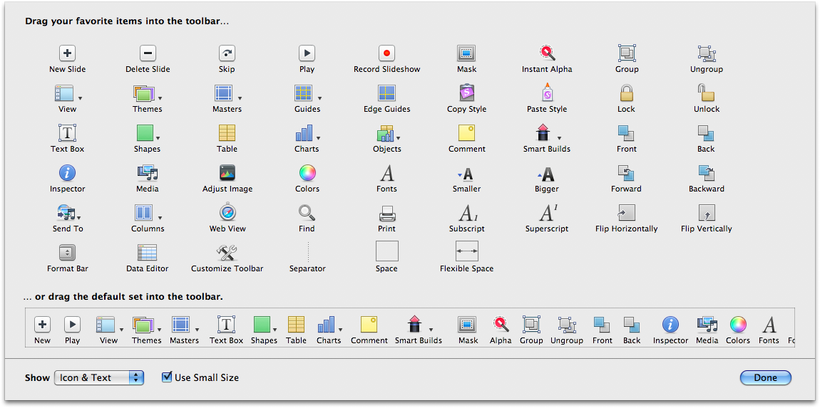 Microsoft Word Toolbar Icons
