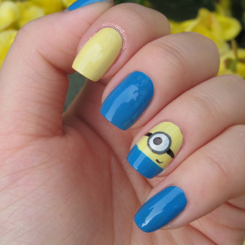 Minion Nail Art