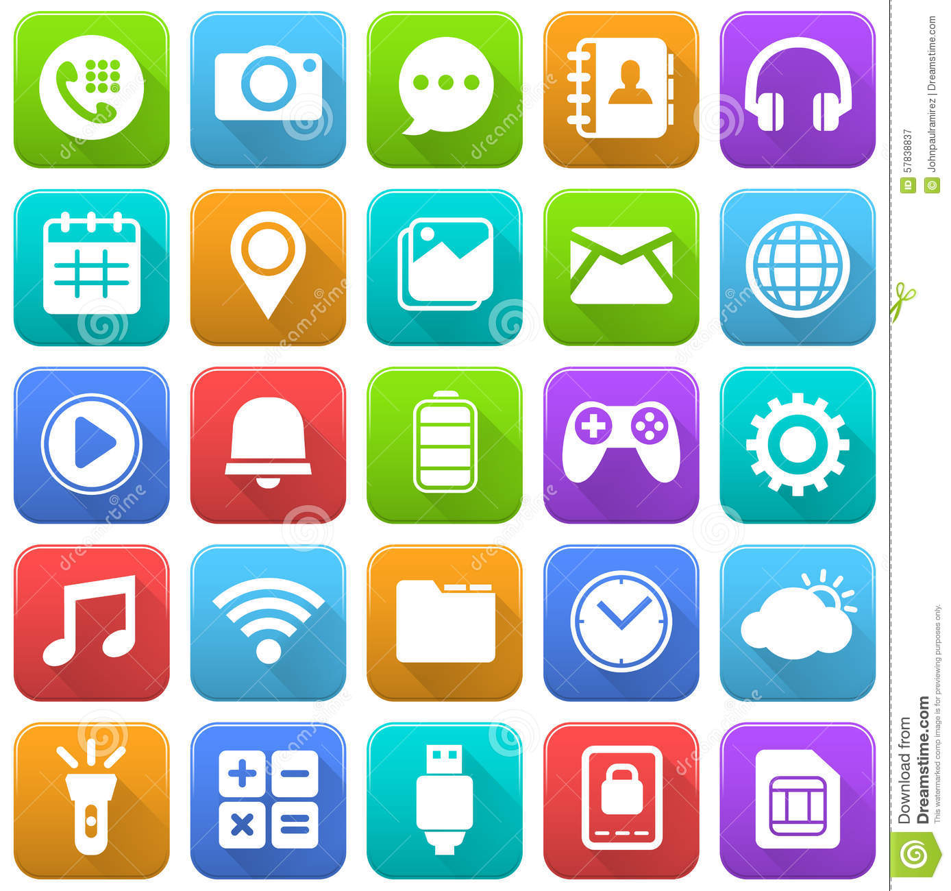 Mobile Social Media Icon