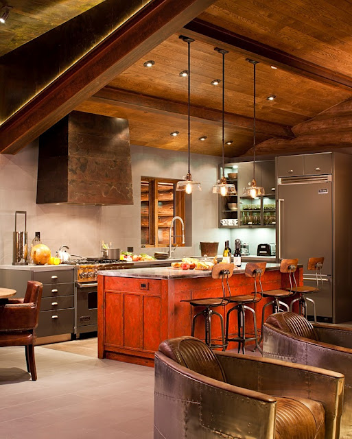 Modern Rustic Cabin Kitchen Ideas