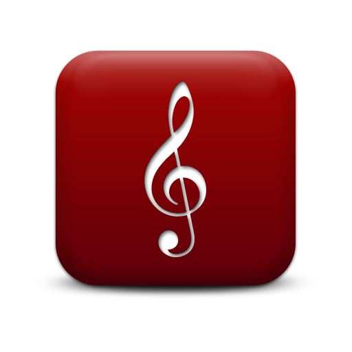 Music Icon Red