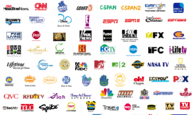 Network TV Channel Logos