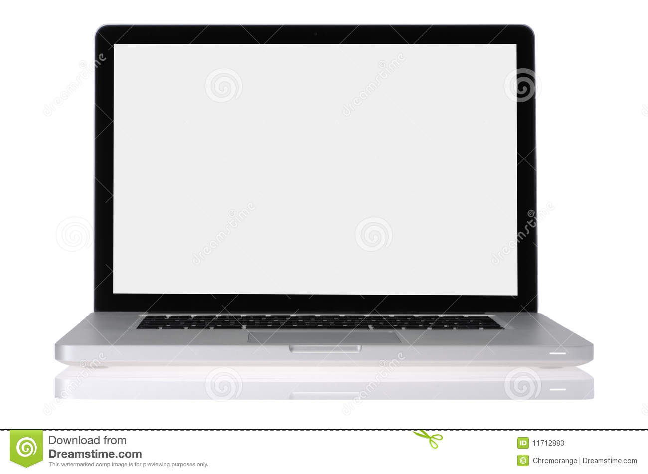 Open Laptop Computer