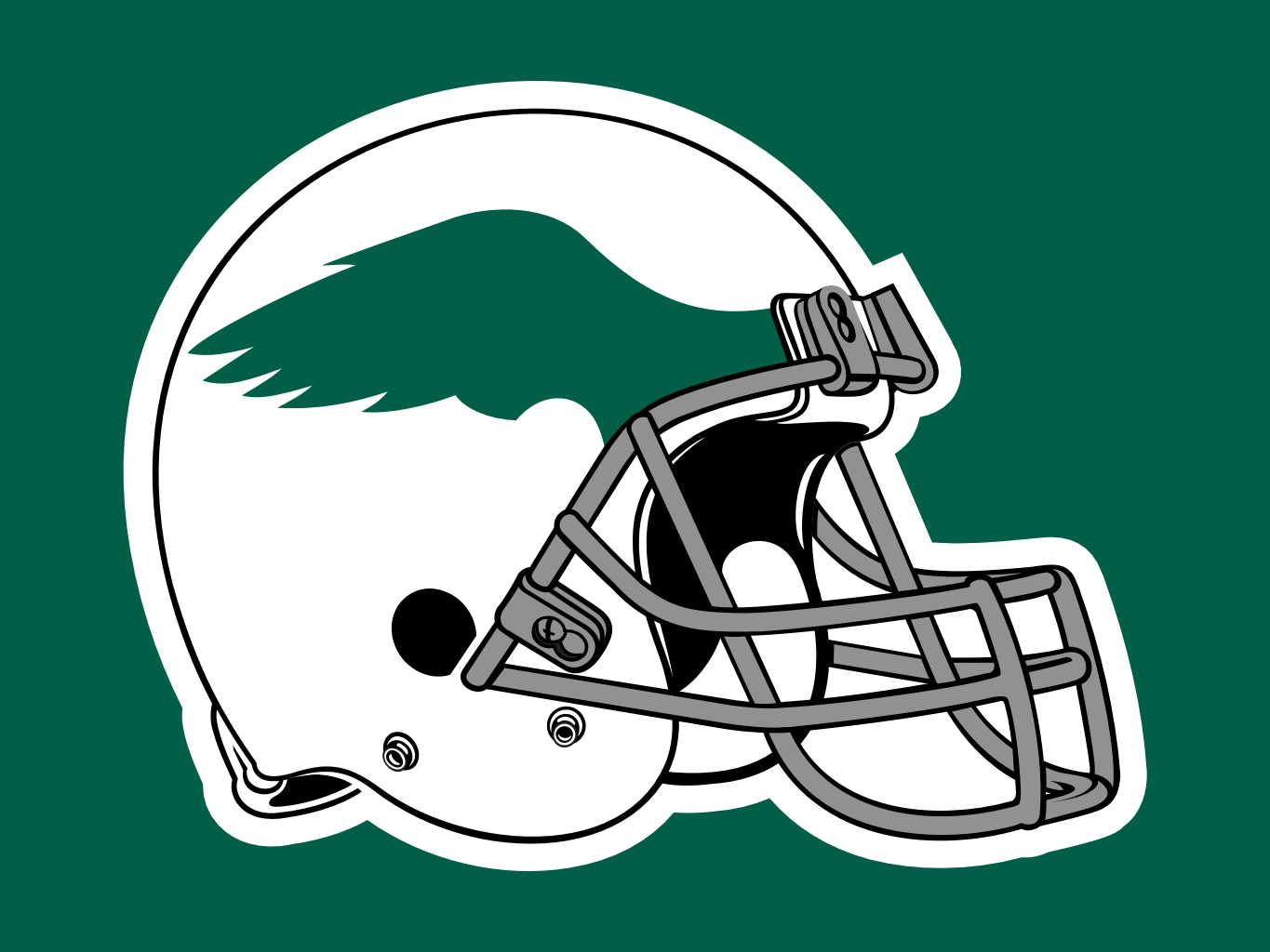 Philadelphia Eagles Helmet Logo