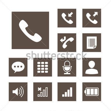 Phone Application Icons