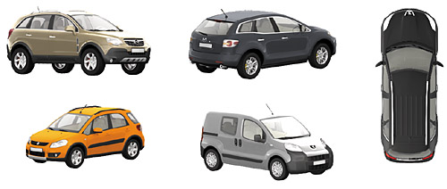 Photoshop Car Plan View Photoshop Car Plan View