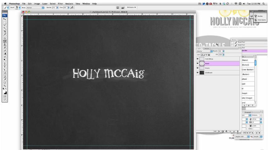 Photoshop Chalkboard Effect Photoshop Chalkboard Effect