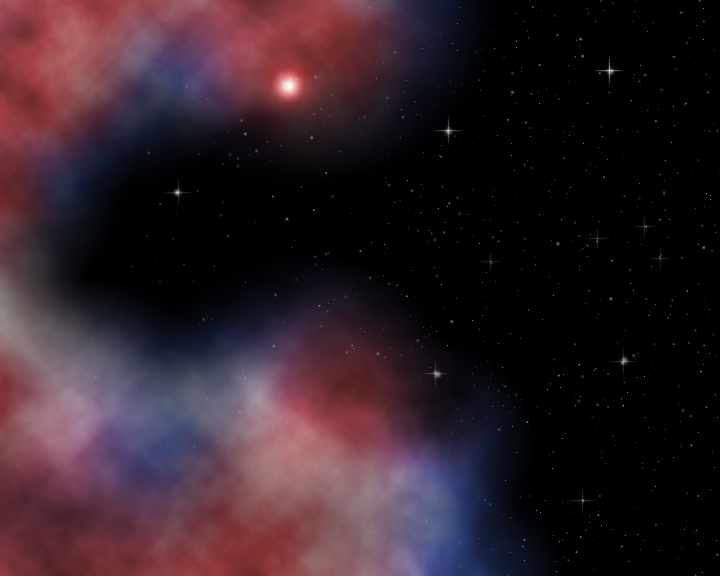 Photoshop Space Nebula