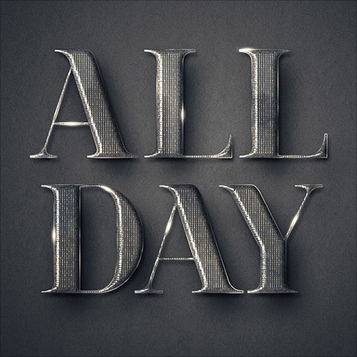 Photoshop Tutorials Metal Text Effect Photoshop Tutorials Metal Text Effect