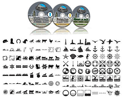 Plasma Cnc Vector Clip Art Collection