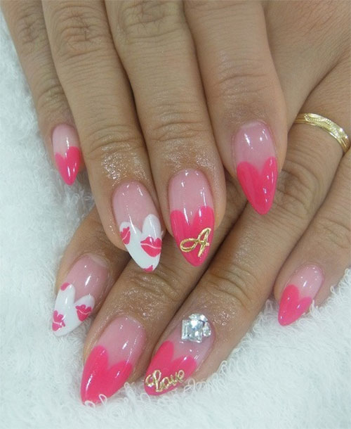 Pointy Nail Art Designs 2015