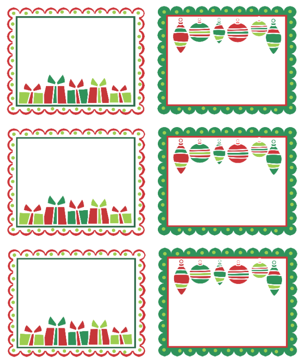Printable Christmas Labels Templates Printable Christmas Labels Templates
