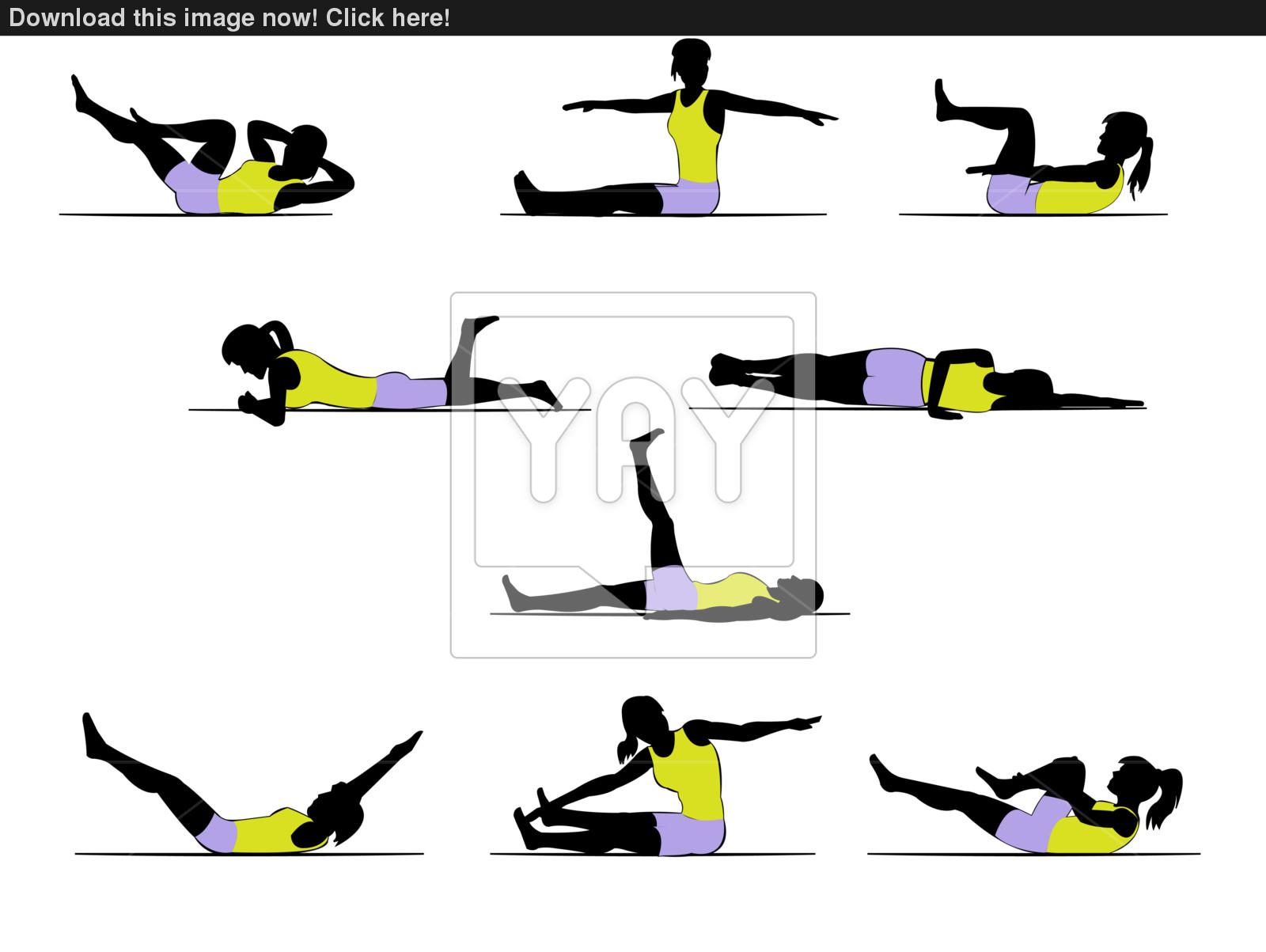 Printable Pilates Workouts Exercise