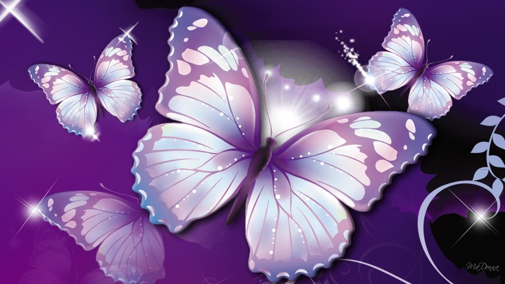 Purple Butterflies